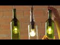 ideias com garrafas de vidro/ vídeo curto