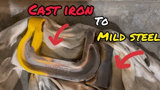 How to Weld Cast Iron to Mild Steel! | It CAN Be Done!!!|
