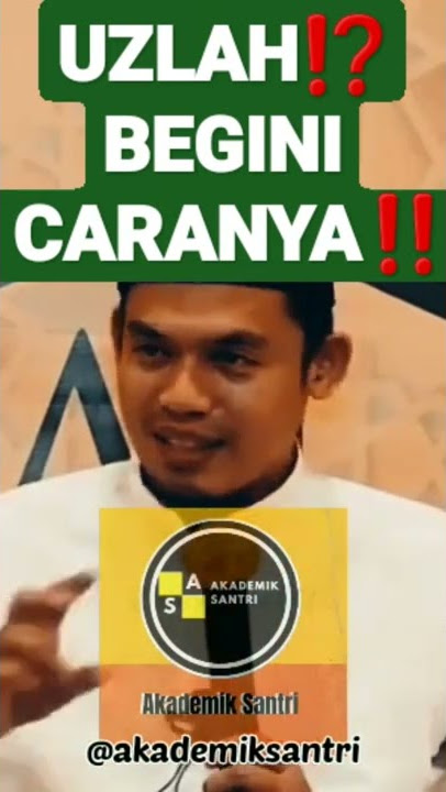 UZLAH YANG BENAR || BUYA ARRAZY HASYIM #SHORTS