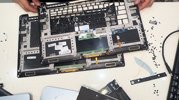 XPS 15 9570 [ KEYBOARD REPLACEMENT + TOP CASE ] Full video #dell