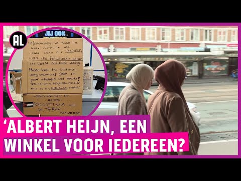 Enorme ophef na pro-Palestina-statement Albert Heijn!