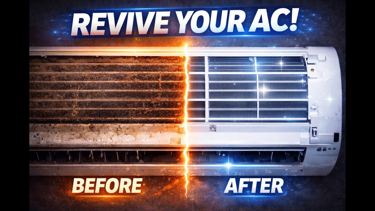 How to Clean Ductless Split AC | Deep Cleaning - YouTube
