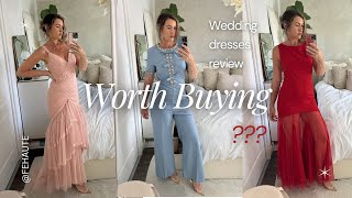 Watch Before You Buy: Wedding guest outfits from @fehaute 