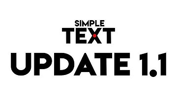 Simple Text Addon - Update 1.1!