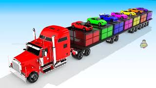 Discover Color Names With Garage sportscars In colors Mix | Super Games 2023 | Educational Videos screenshot 4