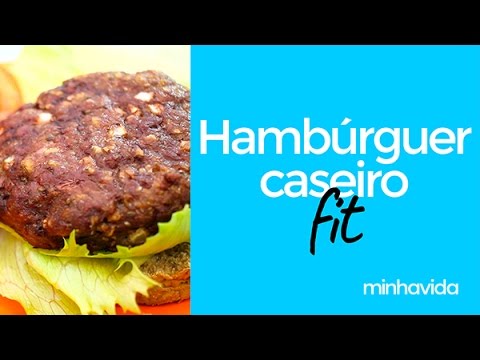 Hambúrguer caseiro fit: delicioso e funcional