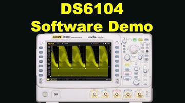 RIGOL DS6104 1GHz -- Part 2 demo of math, frame-mem-capture,analysis,pass,fail functions.
