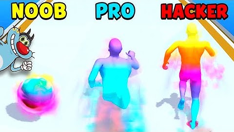 NOOB vs PRO vs HACKER in Sandman Runner Oggy And Jach Funny