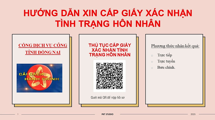Hướng dẫn xác nhận tình trạng hôn nhân trực tuyến năm 2024