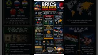 🌍 BRICS vs The West? 😱 De-Dollarisation &amp; Global Power Shift Explained #BRICS #CurrentAffairs