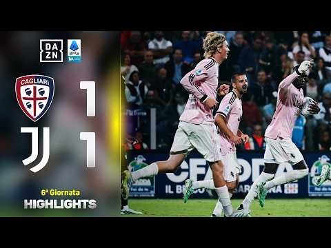 Video MALDINI è on fire, KOLO MUANI si sblocca: Cagliari-Juventus 1-1 | Serie A Enilive | DAZN Highlights