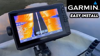 Fish Finder Install for Small Boats ~Garmin Echomap 93sv and Pond Prowler~
