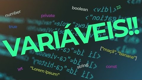 APRENDA VARIÁVEIS C# - LÓGICA DE PROGRAMAÇÃO