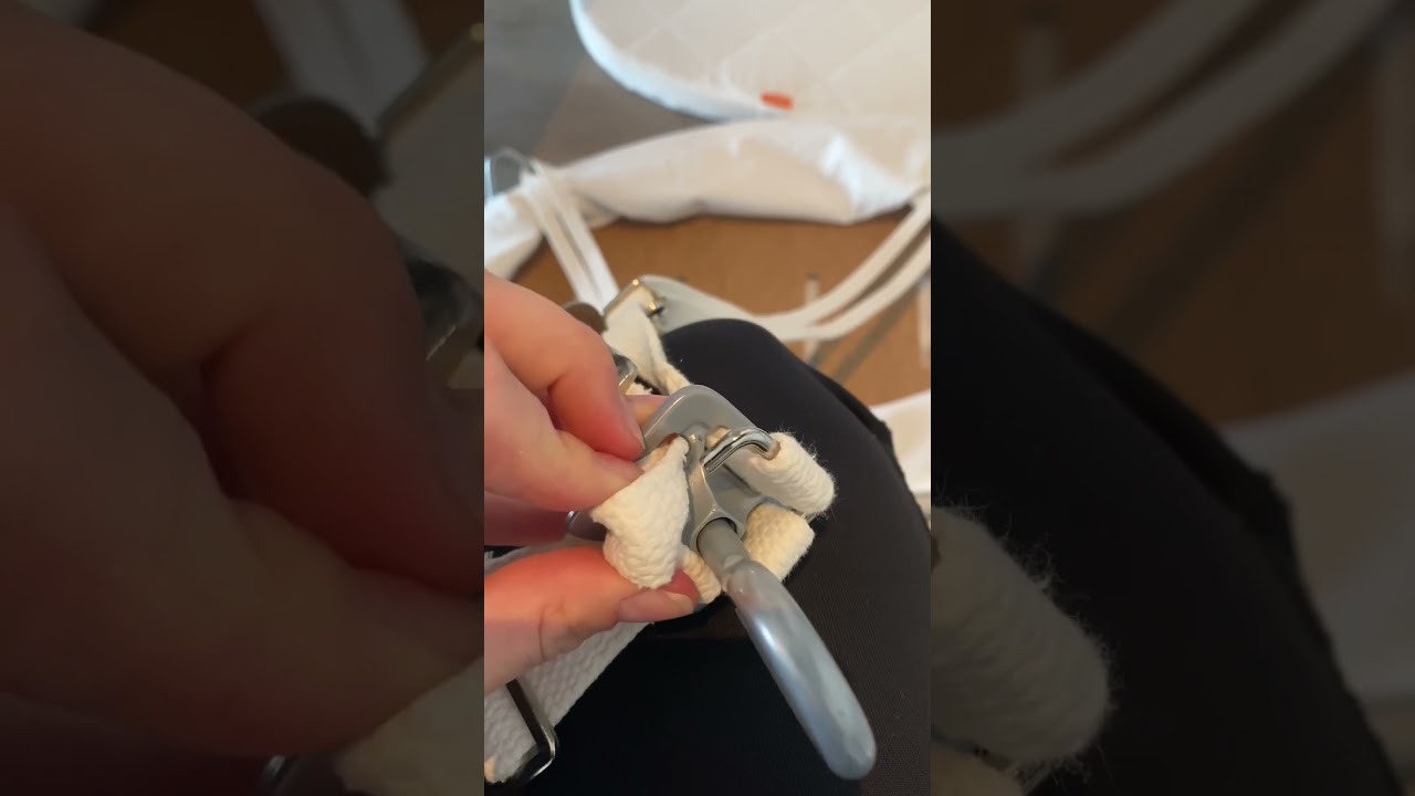 How to wash Leander cradle/hvordan vaske Leandervugge. How to take of the straps/ta av stropper.