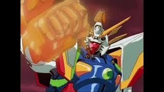 Shining gundam vs dark gundam final fight