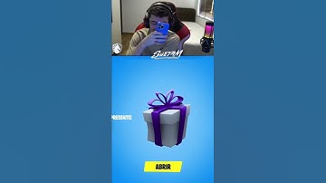 RECEBI O MELHOR PRESENTE DO FORTNITE #shorts