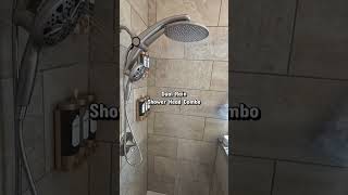 Dock-Free Dual Rain Shower Head Combo | 3 Step Install