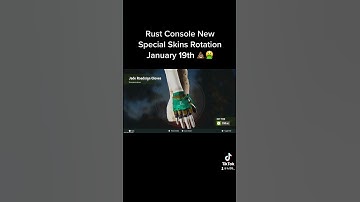 Rust Console New special skin rotation…#shorts #rustconsole