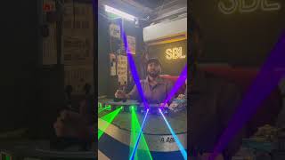 SBL 2 pointer rgb laser light rs 7500 #dj #laserlight #laser #djlight #djlightprice #sbllight