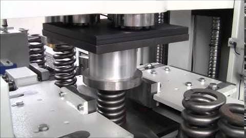 Easydur Aura Twin - Pressing, measuring and marking machine for large springs