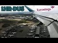 TURBULENCE! Eurowings A320 Full Flight | London Heathrow (LHR) to Düsseldorf (DUS)