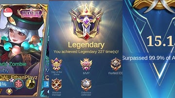 BEST RUBY SUSTAIN BUILD 2025!!! OUTPLAY 4 ENEMIES GANK!!! 13/0/13!!! 