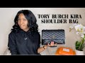 TORY BURCH KIRA CHEVRON CONVERTIBLE SHOULDER BAG | AN ALTERNATIVE TO THE YSL LOULOU?! | Klarke White