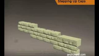 How to Finish a Step Down Retaining Wall