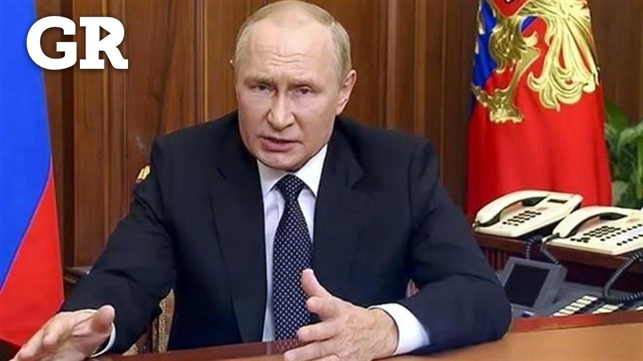 Ordena Vladimir Putin movilización militar parcial