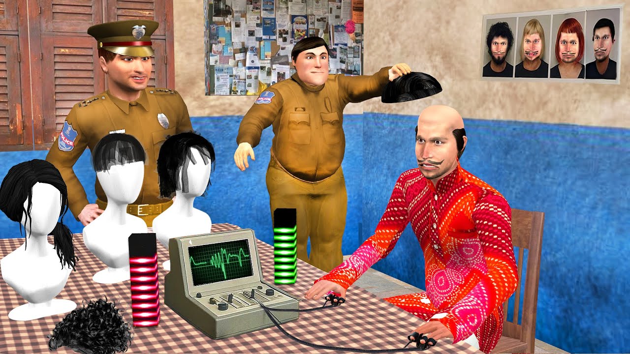 Wig Wala Thief Police का सबसे अनोखा Case | Comedy Moral Hindi Kahaniya