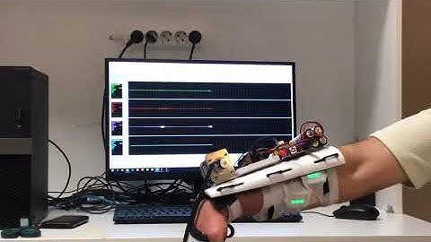 EMG Video of the experiment procedure forearm trainer project.