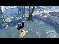 GTA 5 Epic ragdolls vol.49 [Jumps / Funny moments]