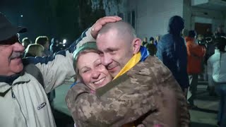 95 Ukrainian prisoners of war released from captivity | AFP
