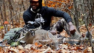 My First Buck w/ MY BOW • Georgia Public Land Hunt
