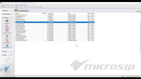 Microsip Nómina: Cómo exportar el catálogo de empleados a un archivo de texto