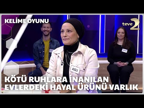 Kötü ruhların bulunduğuna inanılan evler için kullanılan hayal ürünü varlık | Kelime Oyunu