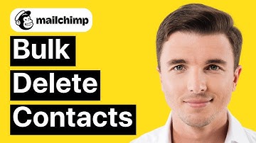 Hoe u Mailchimp-contacten in bulk verwijdert (SNEL)