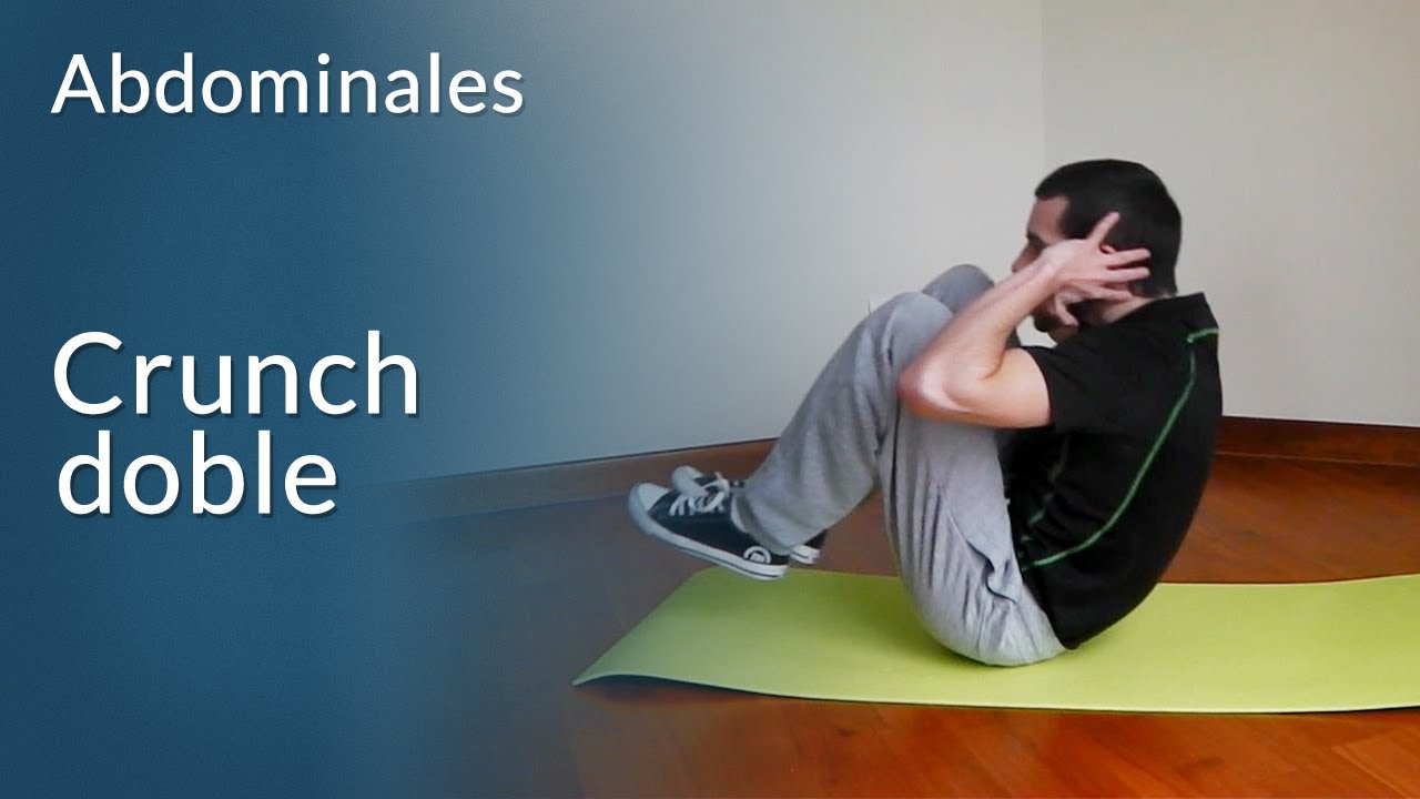 Crunch Doble Para Abdominales Youtube