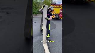 The Hidden Risk Inside a Used Fire Hose#firefighter #firehose #safety #engineering #fyp