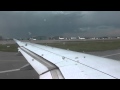 Germanwings A319-132 thunderstorm takeoff from Stuttgart