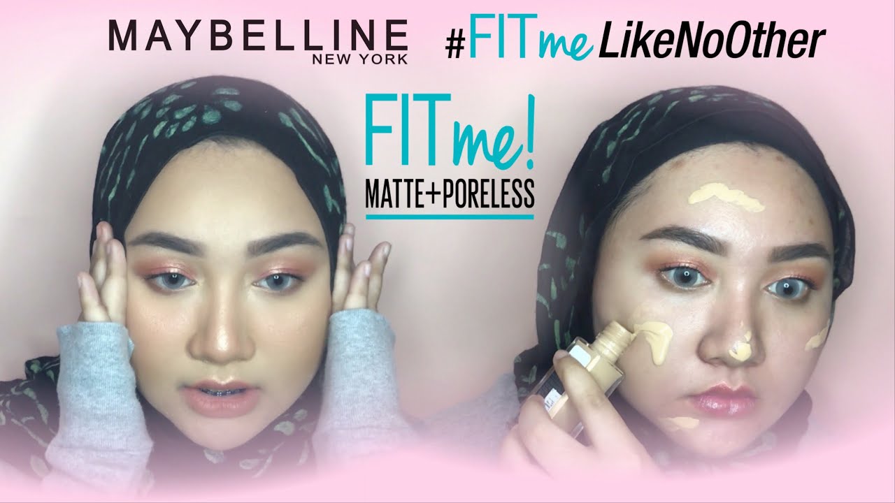 Testing MAYBELLINE FIT ME Foundation, Concealer, Loose Powder