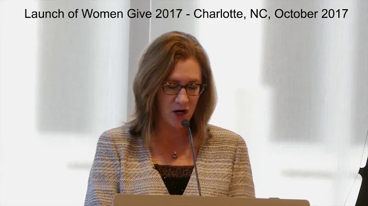 Women's Philanthropy Institute: Philanthropy is no...