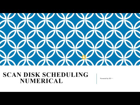 53. Scan Disk Scheduling Numerical in Hindi Version