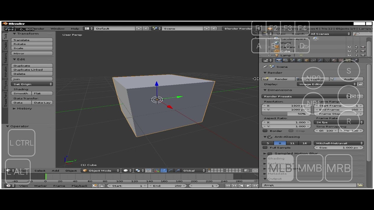Blender 2.79 on mobile test