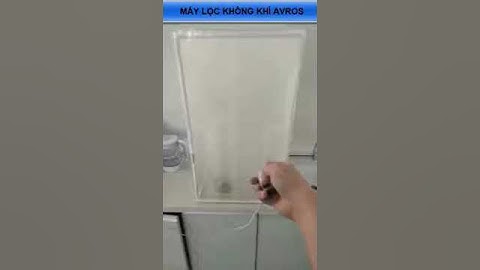 Máy lọc không khí lọc bụi pm2.5 AVROS chính hãng phiên bản mới nhất