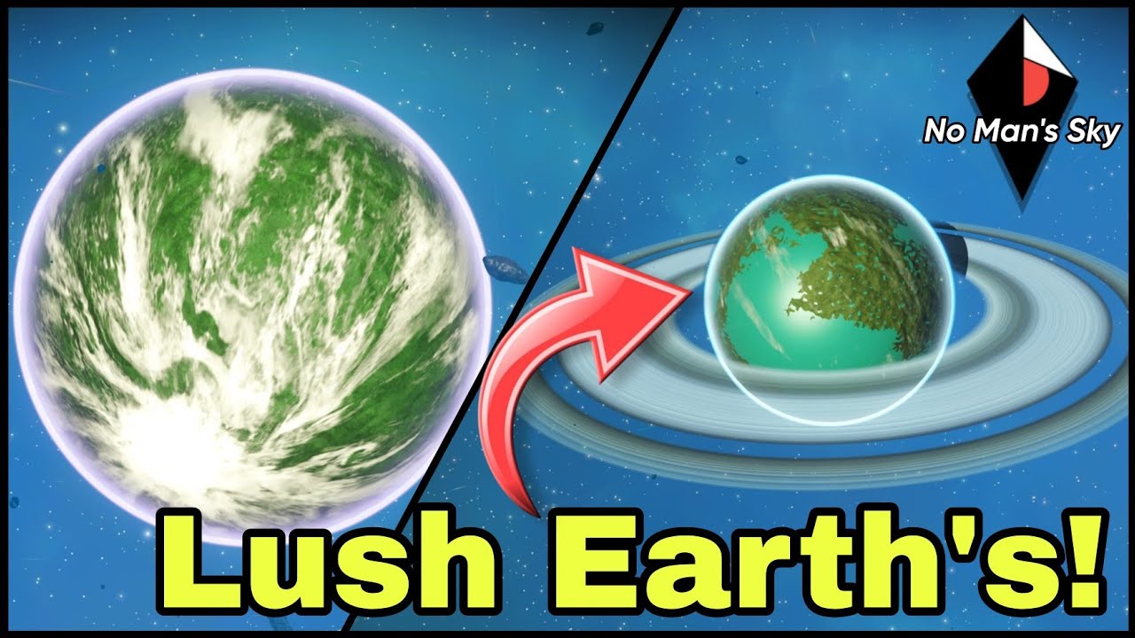 I Found A Star System FULL Of LUSH Planets In No Man's Sky - YouTube