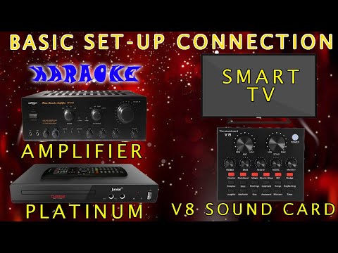 Sound card | Smart TV | Amplifier | Platinum | Karaoke connection