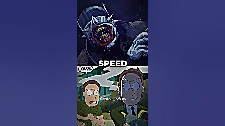 Doofus Jerry Vs The Batman Who Laughs Edit #doofusjerry #rickandmorty #thebatmanwholaughs