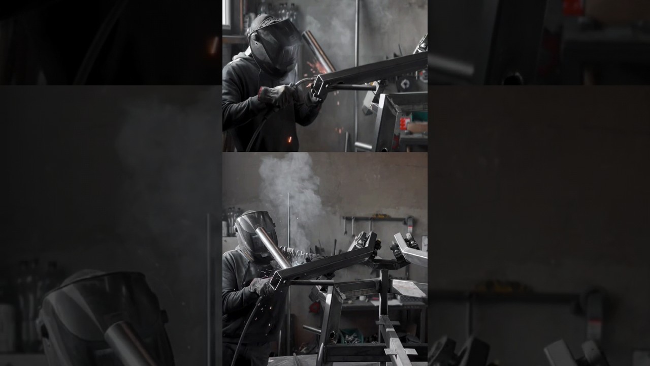 Welding The Chest Press Machine (1AXX) 