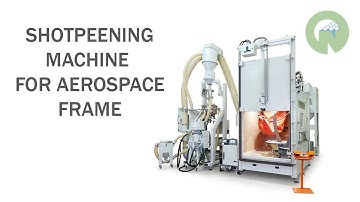 Norblast - Impianto Shot Peening per Centine Aeronautica